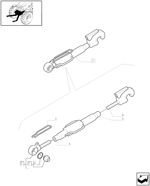 T6010 PLUS-1.81.9/  B - VAR - 331812, 332812, 335812, 330813 - THIRD-LINK SPRAG - BREAKDOWN