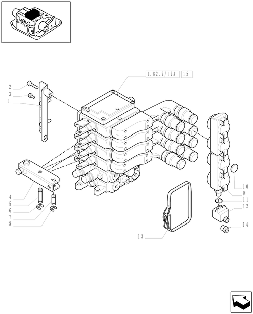 T6010 PLUS-1.82.7/12[01] - VAR - 335845 - 4 REMOTES (2NC+2CONFIG) FOR CCLS PUMP FOR MDC AND RELEVANT PARTS - C6788
