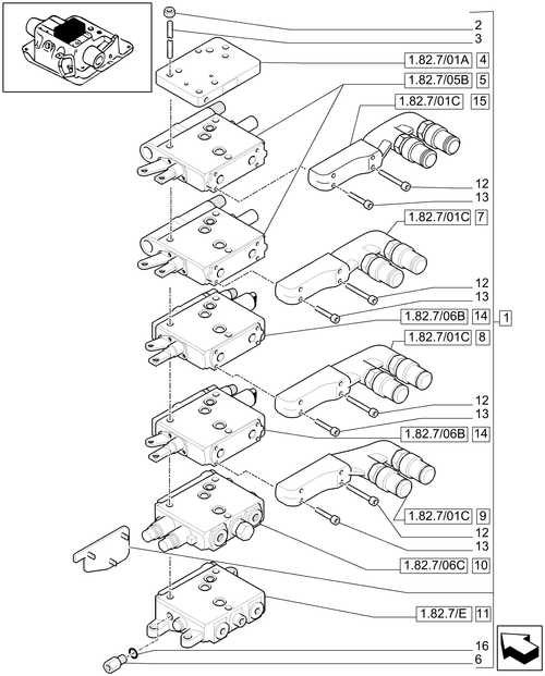 T6010 PLUS-1.82.7/13A - VAR - 333845, 334845 - 4 REMOTES(2NC+2CONFIG) FOR CCLS PUMP FOR EDC AND RELEVANT PARTS
