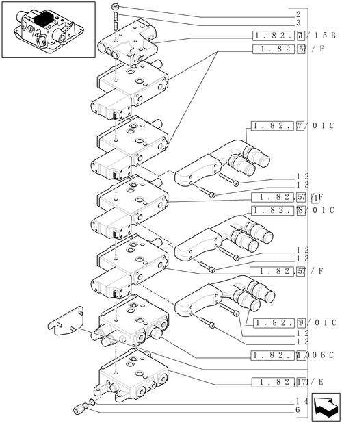 T6010 PLUS-1.82.7/17A - VAR - 330862, 331862 - 4 CCLS (EDC) ELECTRONIC CONTROL VALVES AND ASSOCIATED PARTS - C6690