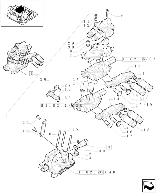 T6010 PLUS-1.82.7/29A - VAR - 330844 - 2 REMOTE VALVE & RELATED PARTS