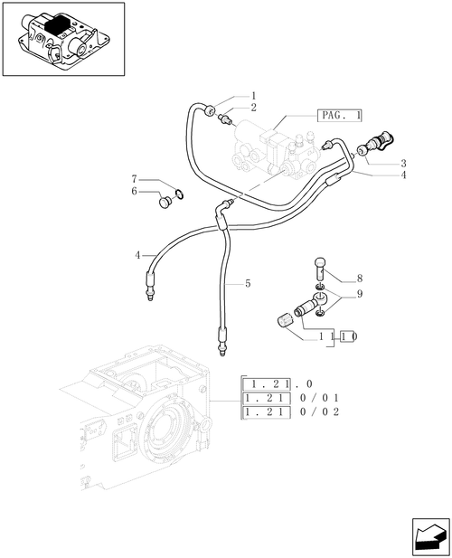 T6010 PLUS-1.82.713[02] - VAR - 330718 - UNIVERSAL TRAILER BRAKE VALVE - VALVE PIPES