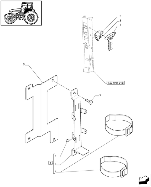 T6010 PLUS-1.90.7 - STD + VAR 336007 - FIRE EXTINGUISHER PREDISPOSITION AND EMERGENCY EXIT HAMMER - D6514