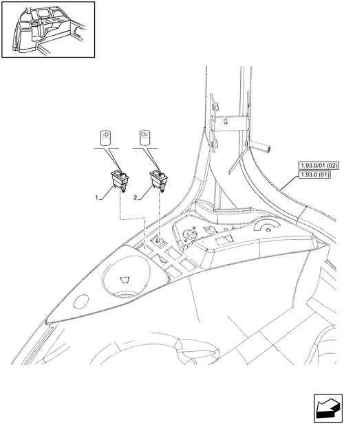 T6010 PLUS-1.91.1[10] - STD - WORK LIGHT, SWITCH