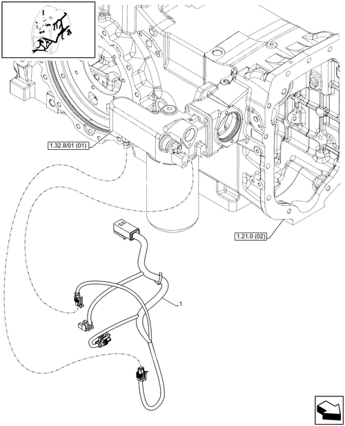 T6010 PLUS-1.91.4/15[02] - VAR - 334835, 336835, 337835, 338835, 339835 - 113 L/MIN CCLS PUMP FOR SPS - PUMP CABLE - D6288