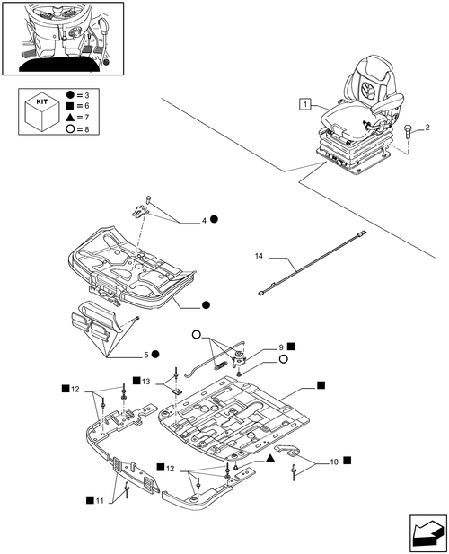 T6010 PLUS-1.93.3/  M[03] - VAR - 331709 - DELUXE SEAT WITH AIR SUSPENSION BELT AND SWITCH - BREAKDOWN - BEGIN YR 01-SEP-2009 ; (Prod Date) After 01-Sep-2009