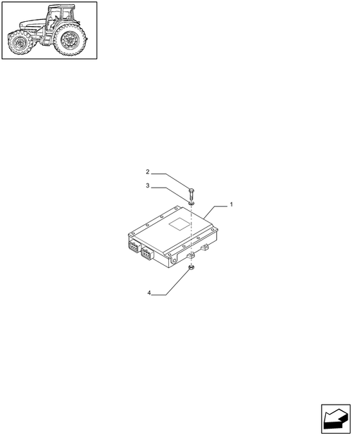 T6010 PLUS-1.97.2/04 - VAR - 330345 - ELECTRONIC CONTROL UNIT - FRT HPL, FRT SUSP OR EHR