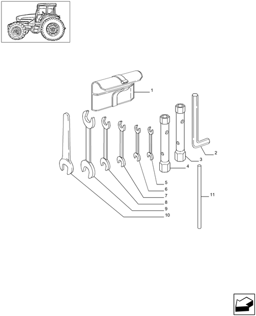 T6010 PLUS-1.99.2 - VAR - 330996 - SET OF TOOLS