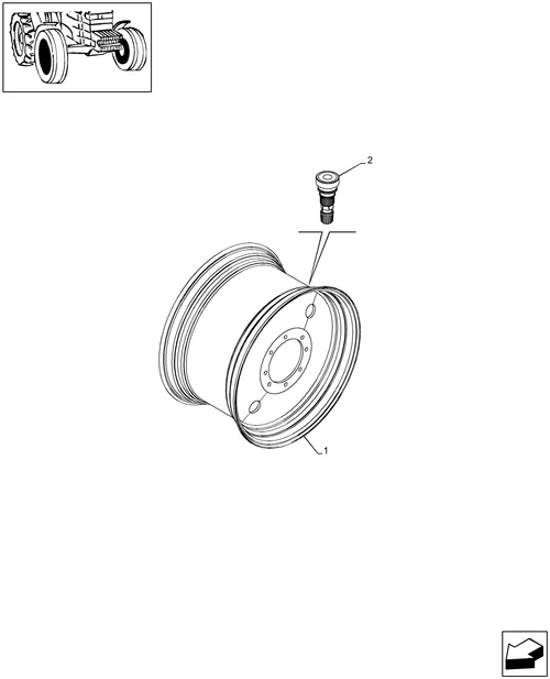 T6010 PLUS-82.00[21] - VAR - 8801401 - DRIVING WHEELS (TW18LX28)