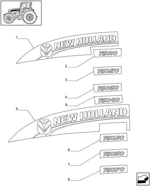 T6010 PLUS-1.98.2[01A] - STD - MODEL IDENTIFICATION DECALS - BEGIN YR 02-OCT-2016 ; (Prod Date) After 02-Oct-2016
