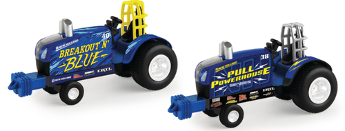 ERT37924E 1:64 New Holland Puller Tractor Toy Set