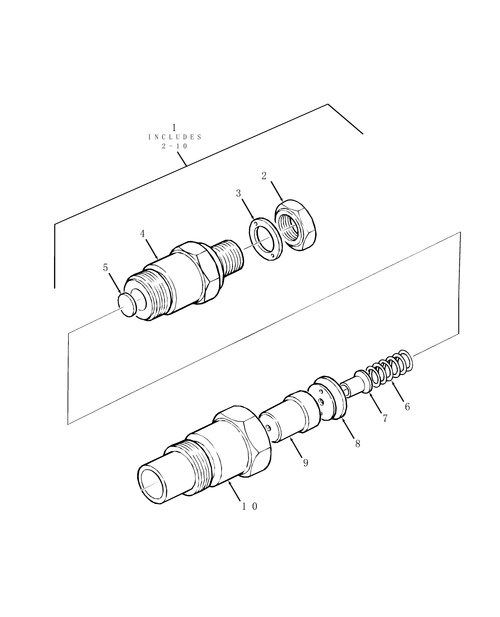 TZ25DA-01.09.02 - FUEL INJECTOR ASSY.