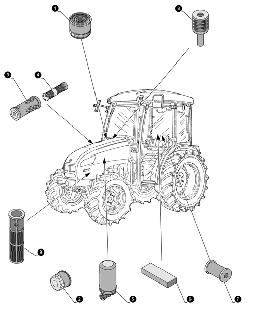T3040-05.100.04[01] - MAINTENANCE PARTS - FILTERS