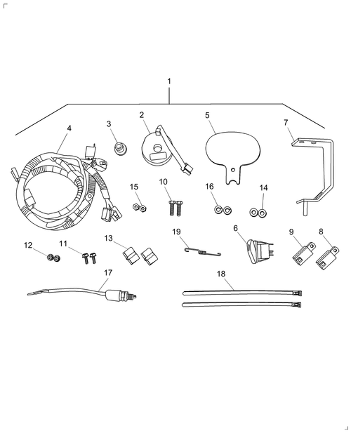 T1110-03.10 - CRUISE CONTROL KIT - 718270056