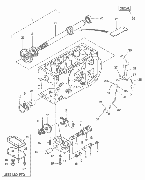 T2220-03.15 - MID PTO & KIT - 710801013