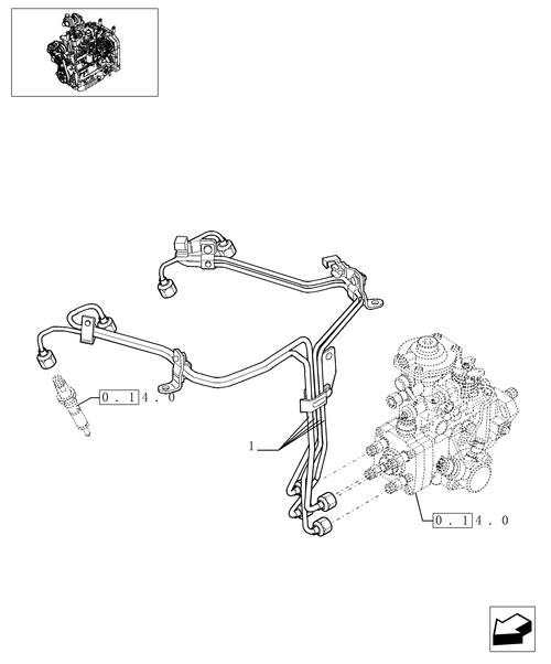 TL90A-0.14.9 - INJECTION EQUIPMENT - PIPING