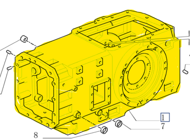 47125398 TRANSMISSION HOUSING