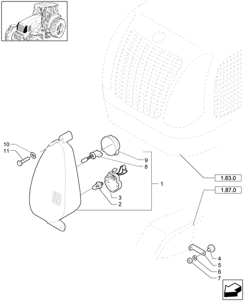 TL90A-1.75.6[01] - LIGHTING COMPONENTS - FRONT