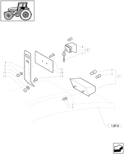 TL90A-1.75.6[03] - LIGHTING COMPONENTS (L/CAB)