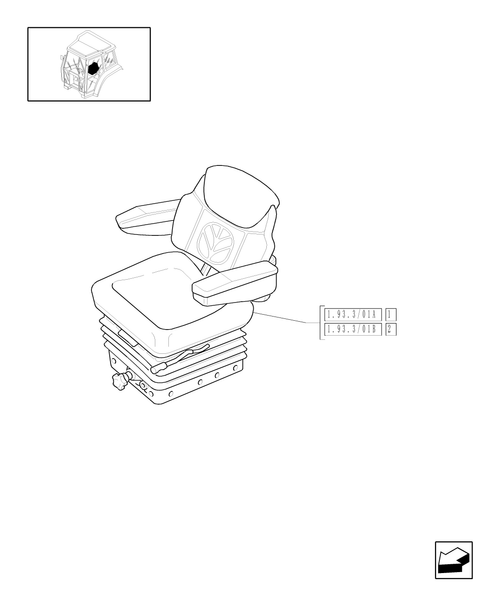 TL90A-1.93.3/01 - (VAR.007-039-275-279-650) SEAT
