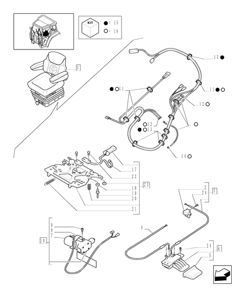 TL90A-1.93.3/03B[05] - (VAR.859) SEAT (W/CAB) - PARTS