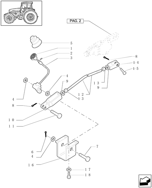 TL90A-1.95.6[01] - DIFFERENTIAL LOCK CONTROL 2WD