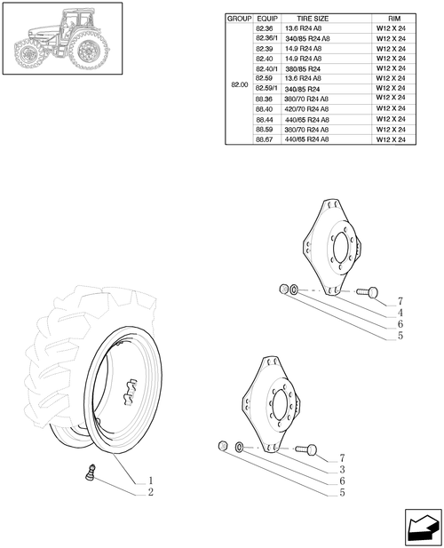 TL90A-82.00[03] - DRIVE WHEEL RIM (4WD)
