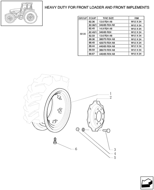 TL90A-82.00[06] - DRIVE WHEEL RIM (4WD)