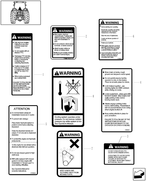 TL90A-1.98.0/01[02] - (VAR.007) NA ONLY - DECALS & INSTRUCTION PLATES
