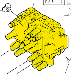 87302097 HYDRAULIC VALVE