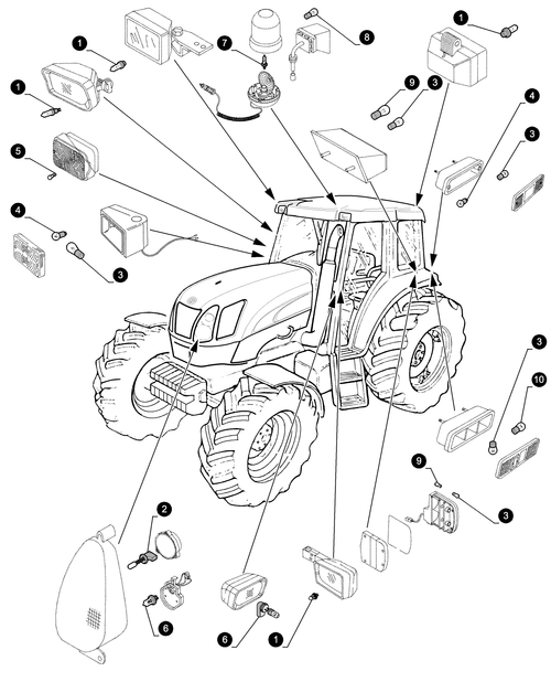 TL100A-0.05.4[04] - MAINTENANCE PARTS - BULBS