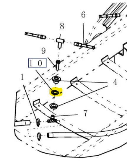 6042 Gasket - Bulkhead Fitting