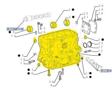 504060436 CYLINDER BLOCK