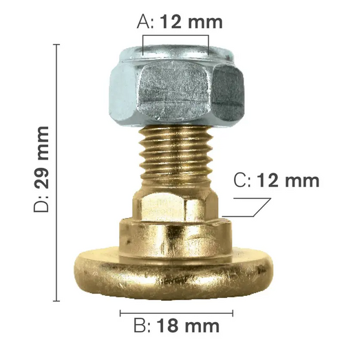 06.000.020 Vicon Bolt & Nut