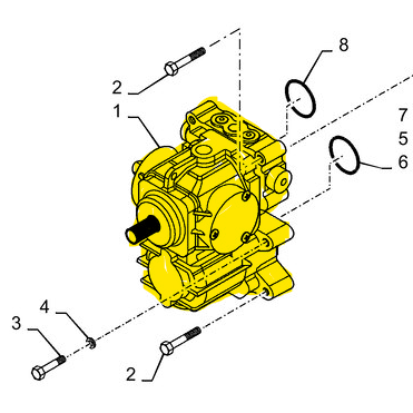 MT40232798 HYDROSTATIC UNIT