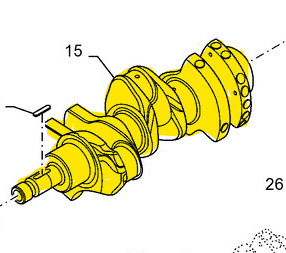 73379030 CRANKSHAFT