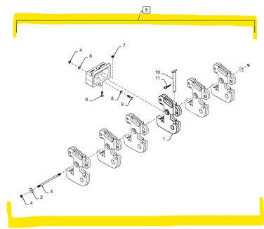 718282012 DIA KIT TRACTOR