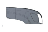 47923705 HOOD, ENGINE