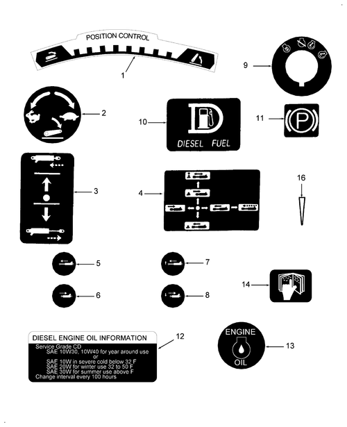 T1510-08.04 - DECALS, INSTRUCTION