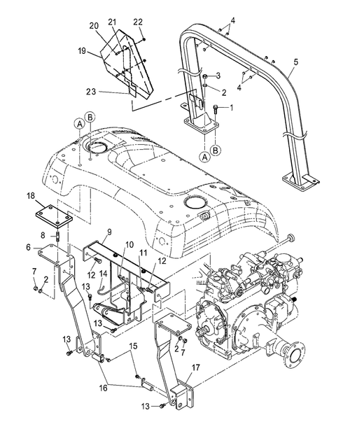 TZ18DA (2001-2010)-10.04 - ROLL BAR & RELATED PARTS