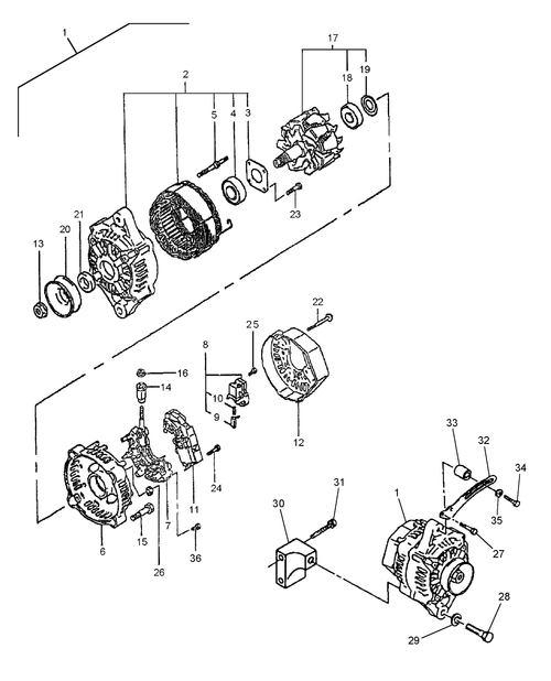 TZ24DA-01.07 - ALTERNATOR