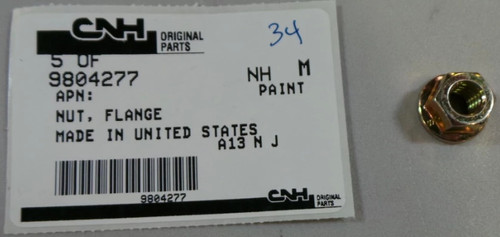 9804277 NUT, FLANGE [PKG of 5]