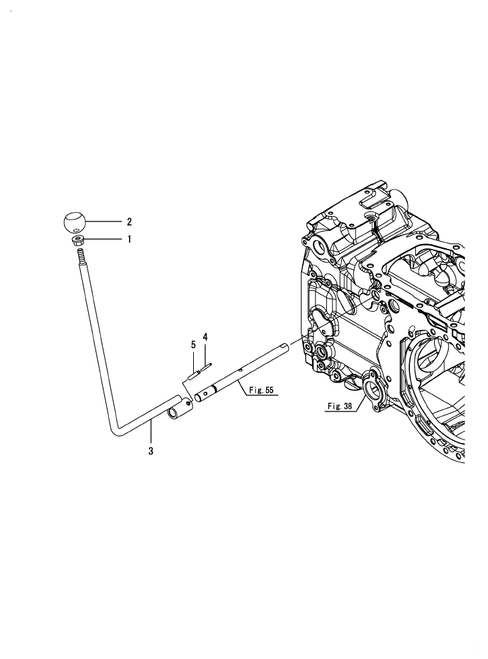 LX490 (YAN)-056 SUB LEVER