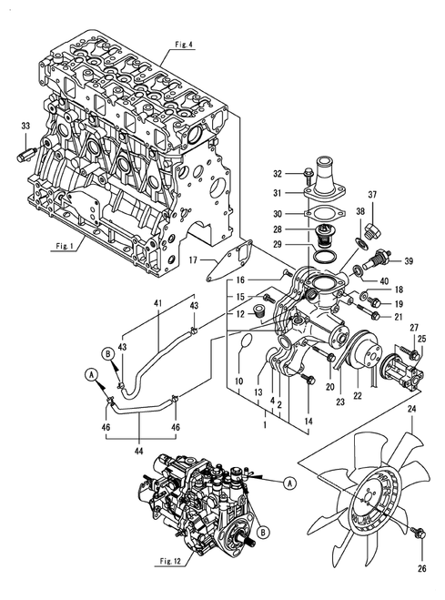 LX490 (CCY)-0CNP5-M38200-011 COOLING WATER SYSTEM