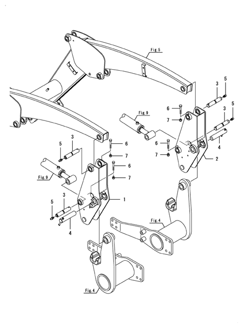 LX450 (YAN)-0CNP5-M52600-003 SUPPORT FRAME