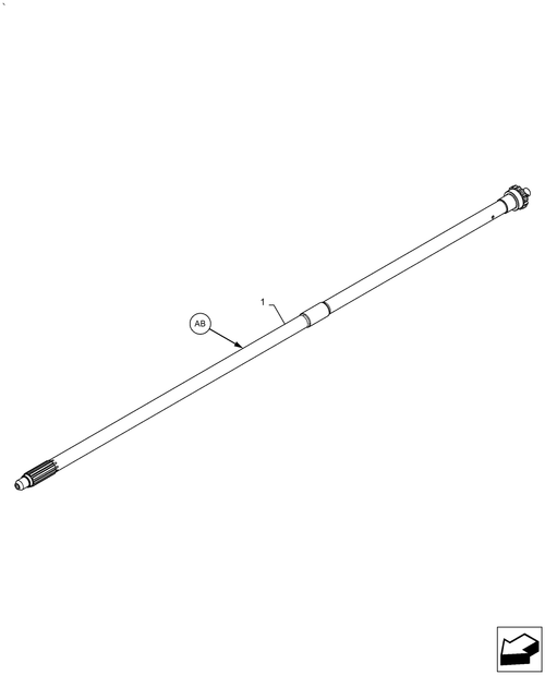 Diagrams of all the parts for the Workmaster 50-31.101.AB[01] - PTO SHAFT, CLUTCH, SINGLE SPEED... at BRIM:Parts.