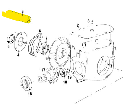 217183 SHAFT, DRIVEN
