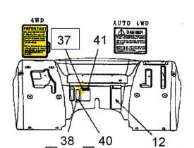 SBA390198310 DECAL - "IMPORTANT, for Normal Operation"