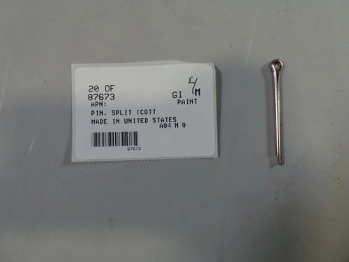 87673 PIN, SPLIT (COTTER) [PKG of 20]