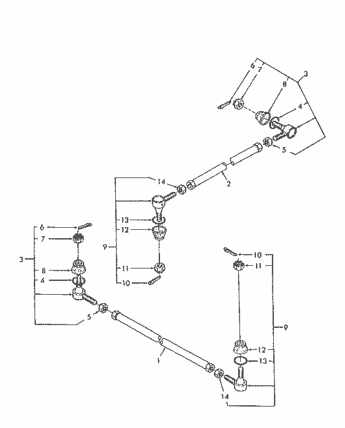 TC29DA 04-04.02 STEERING LINKAGE